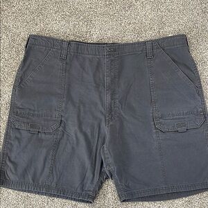 Men's Black Cargo Shorts